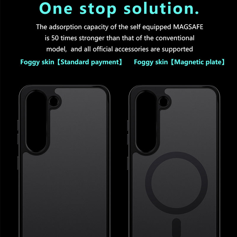 X-LEVEL til Samsung Galaxy S23+ Fall Protection Airbags Matt cover TPU+PC telefoncover - sort X-LEVEL til Samsung Galaxy S23+ Fall Protection Airbags Matt cover TPU+PC telefoncover - sort